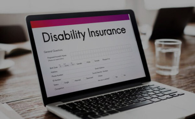 SSI Computer with application for Disability Insurance