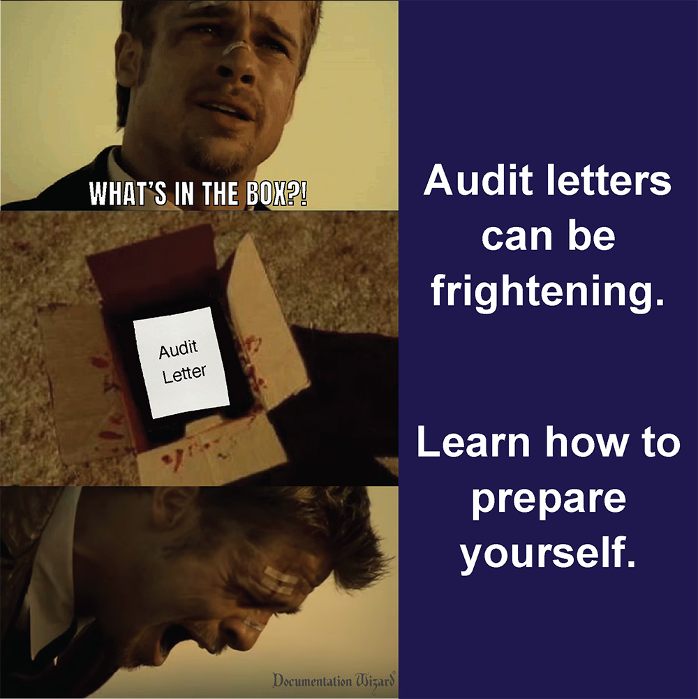 Auditing Letters can be scary!
