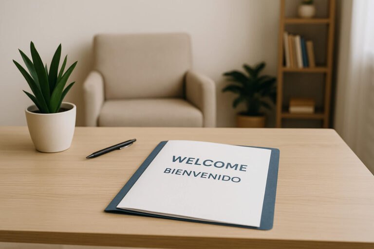 Spanish Language Forms Welcome New Clinicians