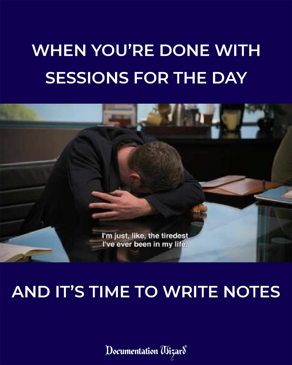 When you're done with sessions for the day