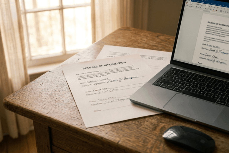 Release of information ROI